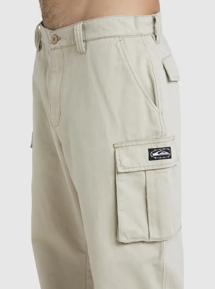 Quiksilver Mikey Cargo Pants Goat Mens Pants
