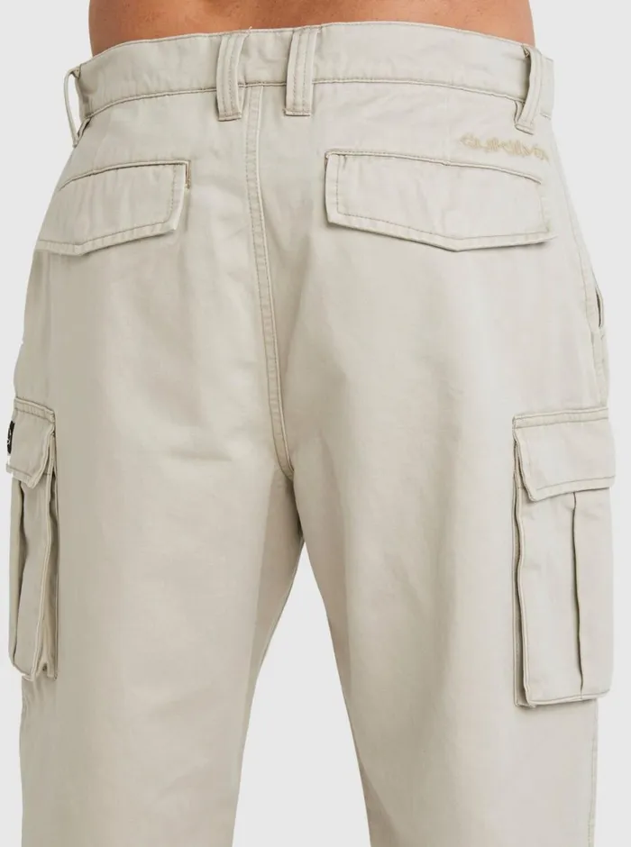 Quiksilver Mikey Cargo Pants Goat Mens Pants