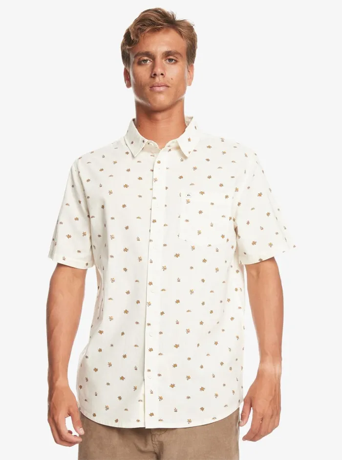 Quiksilver Minimo Short Sleeve Shirt Birch Minimo Mens Shirts and Polos Quiksilver Minimo Short Sleeve Shirt Birch Minimo Mens Shirts and Polos