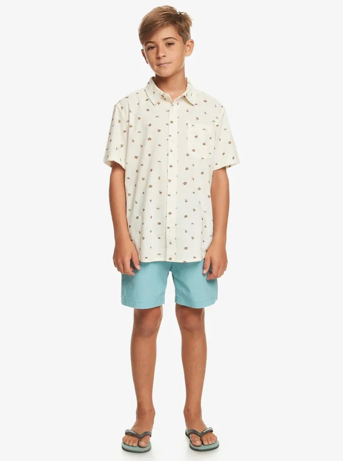 Quiksilver Minimo Short Sleeve Shirt Birch Minimo Mens Shirts and Polos Quiksilver Minimo Short Sleeve Shirt Birch Minimo Mens Shirts and Polos
