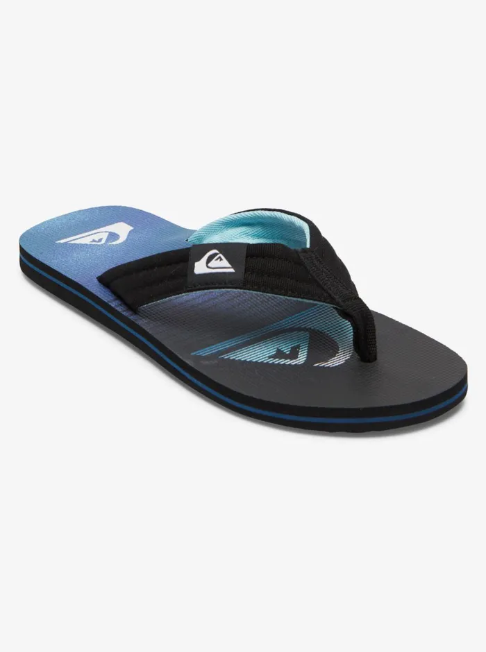 Quiksilver Molokai Layback Sandals Blackgreenblue Mens Sandals