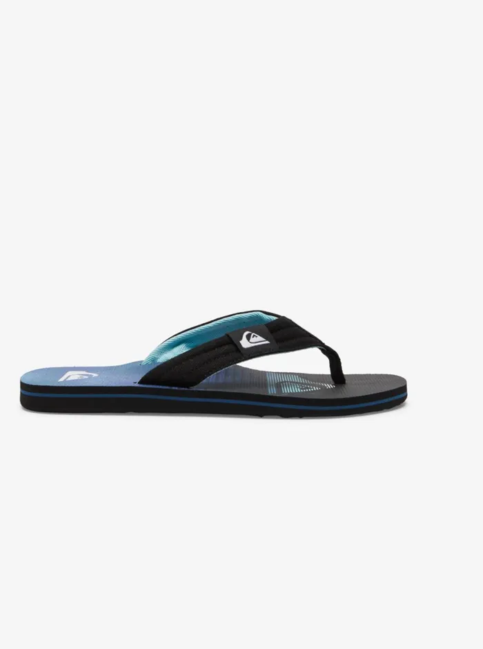 Quiksilver Molokai Layback Sandals Blackgreenblue Mens Sandals Quiksilver Molokai Layback Sandals Blackgreenblue Mens Sandals