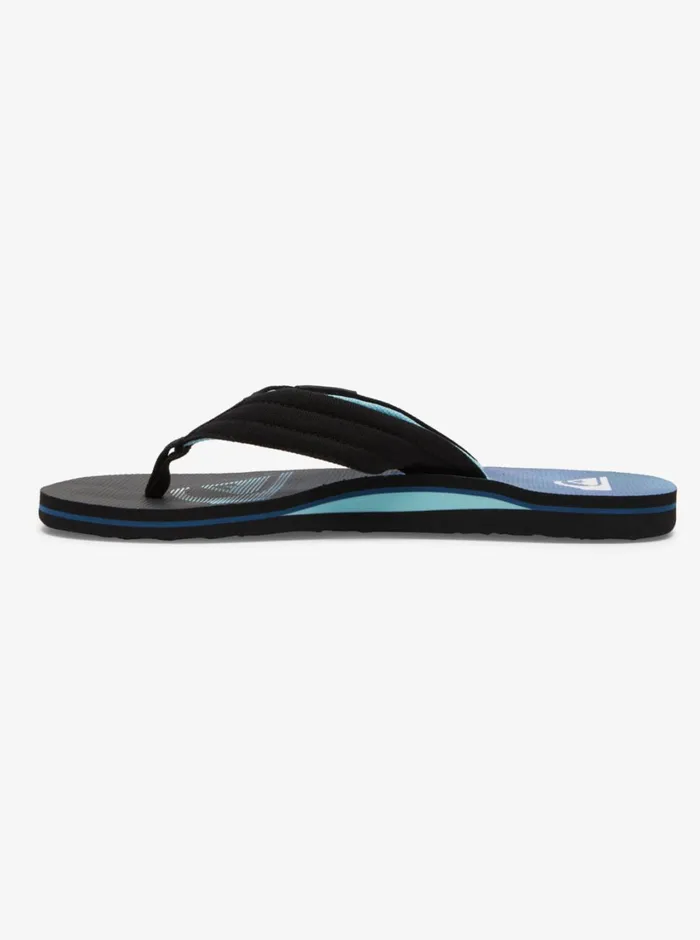 Quiksilver Molokai Layback Sandals Blackgreenblue Mens Sandals Quiksilver Molokai Layback Sandals Blackgreenblue Mens Sandals