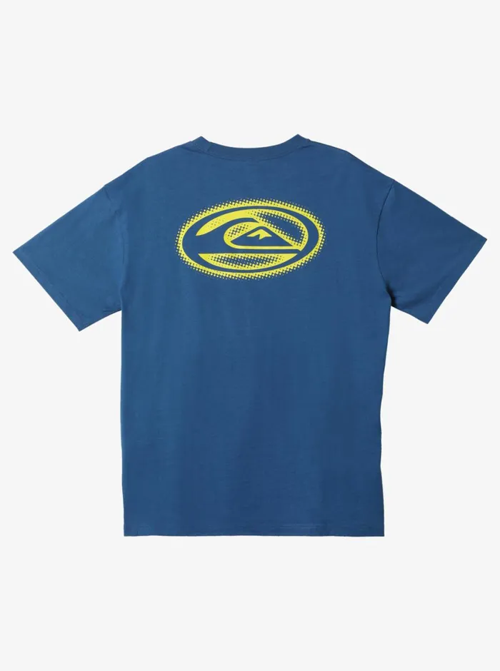 Quiksilver New Instinct Short Sleeve TShirt Dark Blue Mens Tees Quiksilver New Instinct Short Sleeve TShirt Dark Blue Mens Tees