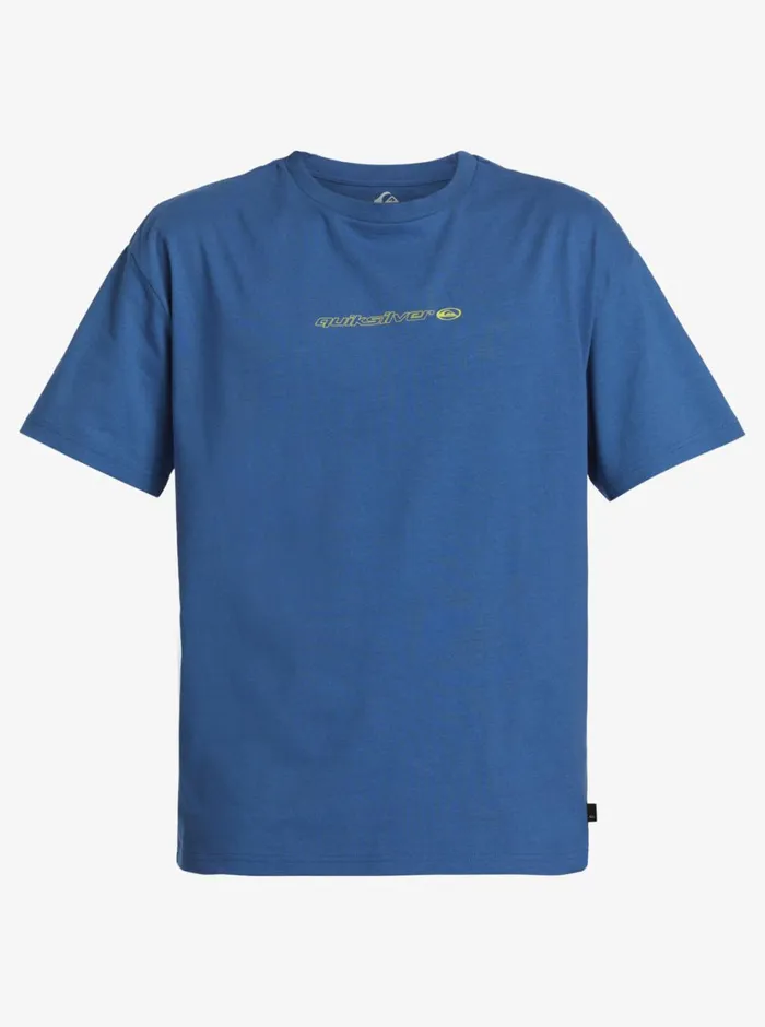 Quiksilver New Instinct Short Sleeve TShirt Dark Blue Mens Tees Quiksilver New Instinct Short Sleeve TShirt Dark Blue Mens Tees