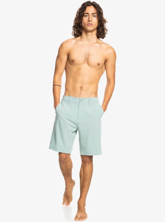 Quiksilver Ocean Union Amphibian 20034 Hybrid Shorts Green Milieu Mens Shorts and Amphibians Quiksilver Ocean Union Amphibian 20034 Hybrid Shorts Green Milieu Mens Shorts and Amphibians