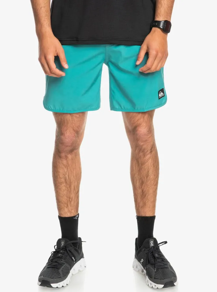 Quiksilver Omni Scallop 17034 Amphibian Boardshorts Brittany Blue Mens Shorts and Amphibians Quiksilver Omni Scallop 17034 Amphibian Boardshorts Brittany Blue Mens Shorts and Amphibians