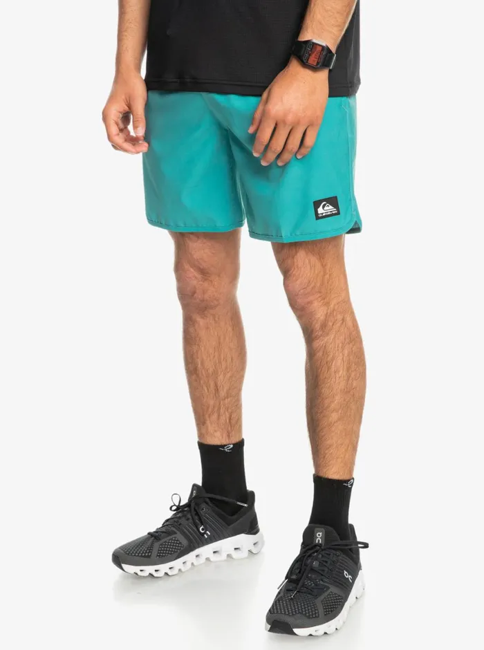 Quiksilver Omni Scallop 17034 Amphibian Boardshorts Brittany Blue Mens Shorts and Amphibians Quiksilver Omni Scallop 17034 Amphibian Boardshorts Brittany Blue Mens Shorts and Amphibians