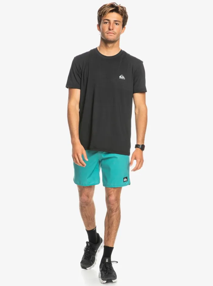 Quiksilver Omni Scallop 17034 Amphibian Boardshorts Brittany Blue Mens Shorts and Amphibians Quiksilver Omni Scallop 17034 Amphibian Boardshorts Brittany Blue Mens Shorts and Amphibians