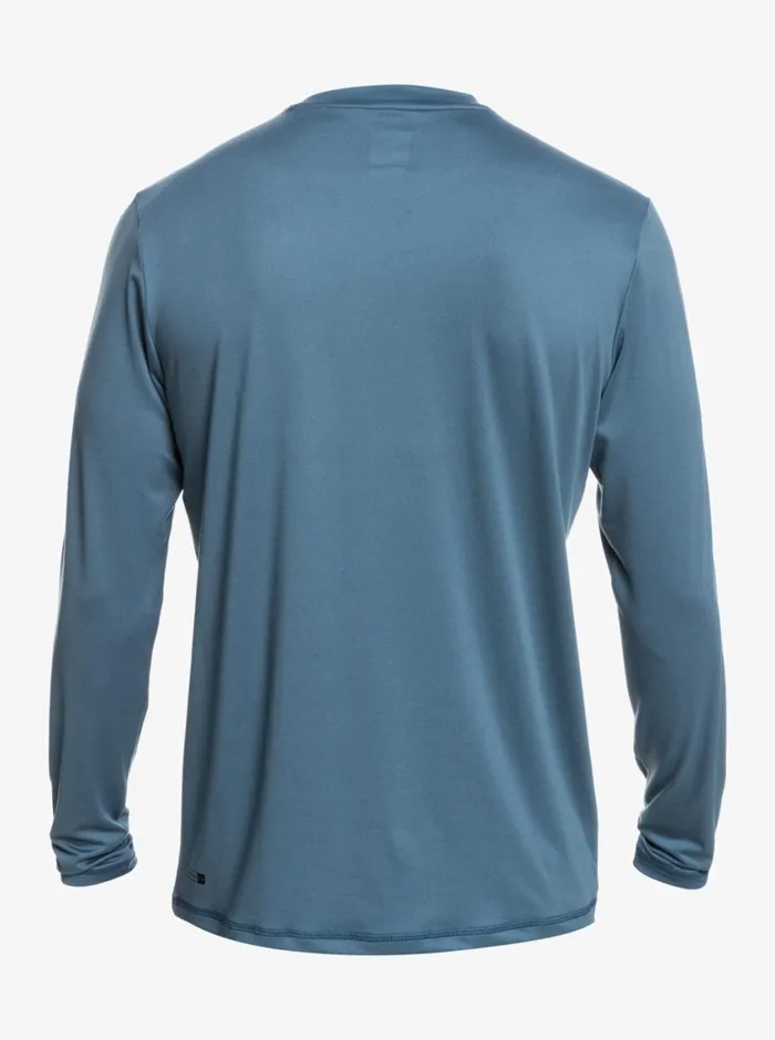 Quiksilver Omni Session Long Sleeve Upf 50 Surf TShirt Bering Sea Mens Rashguards Quiksilver Omni Session Long Sleeve Upf 50 Surf TShirt Bering Sea Mens Rashguards