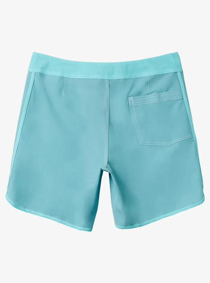 Quiksilver Original Scallop 18034 Boardshorts Reef Waters Mens Shorts and Amphibians