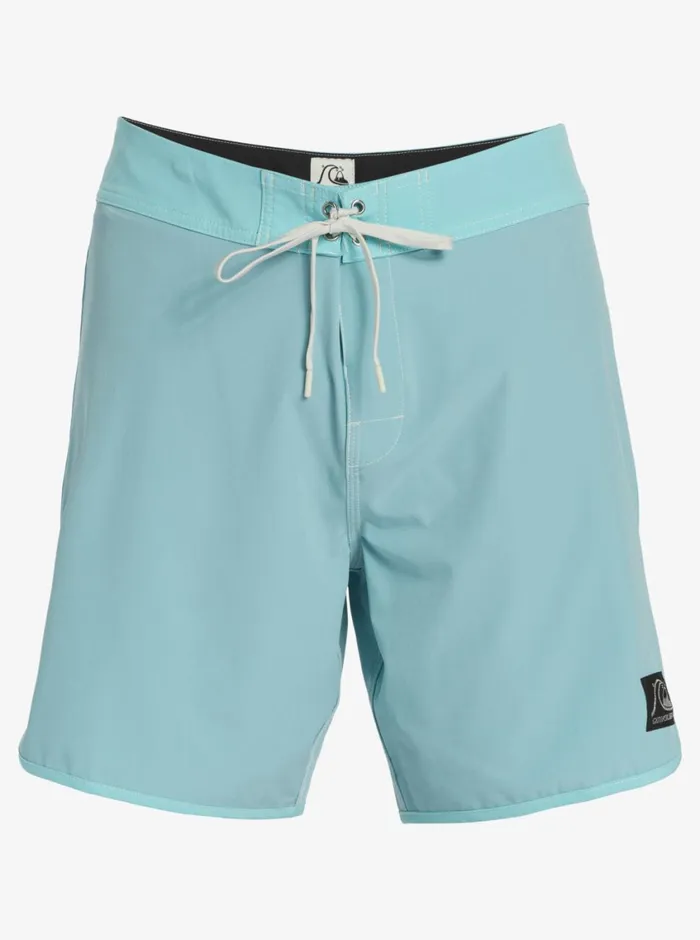 Quiksilver Original Scallop 18034 Boardshorts Reef Waters Mens Shorts and Amphibians