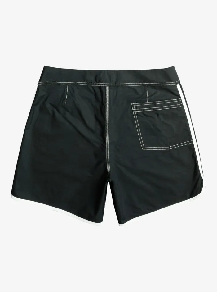 Quiksilver Original Scallop Snap 16034 Boardshorts Black Mens Boardshorts Quiksilver Original Scallop Snap 16034 Boardshorts Black Mens Boardshorts