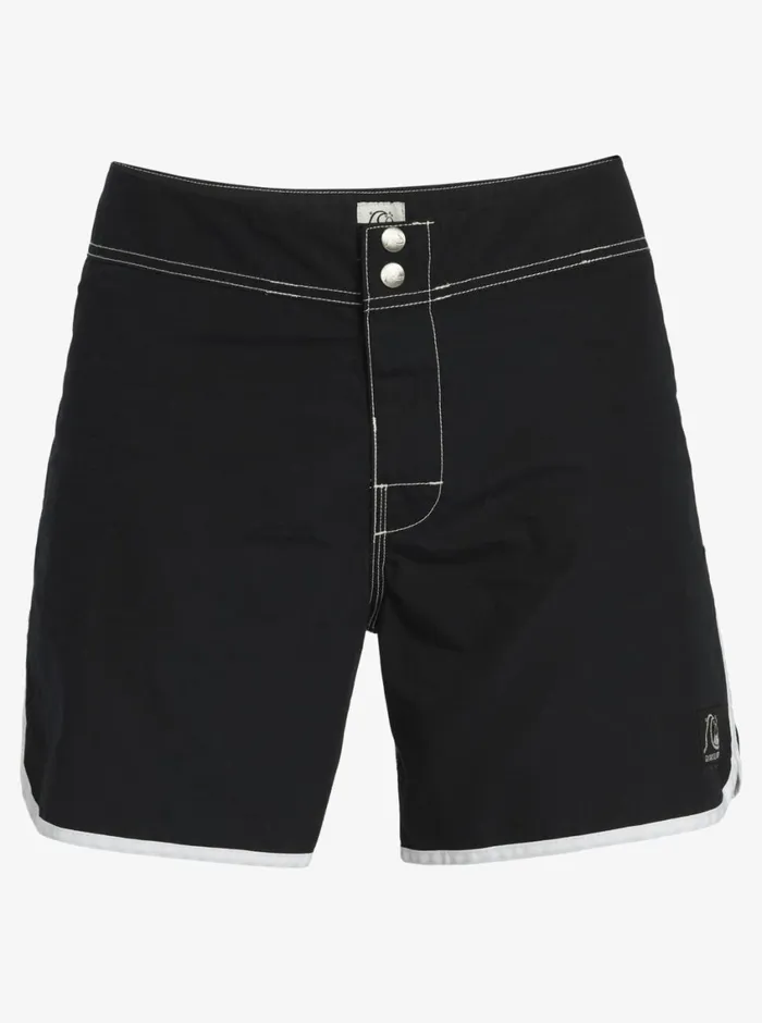 Quiksilver Original Scallop Snap 16034 Boardshorts Black Mens Boardshorts Quiksilver Original Scallop Snap 16034 Boardshorts Black Mens Boardshorts