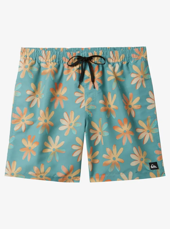 Quiksilver ReMix 17034 Volleys Cameo Blue Mens Boardshorts