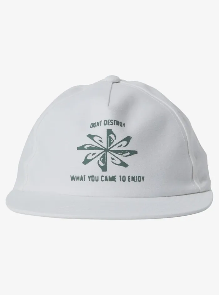Quiksilver Rethought Baseball Hat Snow White Mens Hats Quiksilver Rethought Baseball Hat Snow White Mens Hats