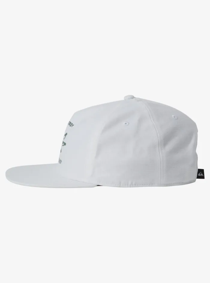 Quiksilver Rethought Baseball Hat Snow White Mens Hats Quiksilver Rethought Baseball Hat Snow White Mens Hats