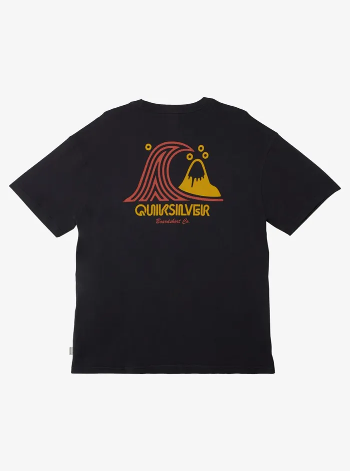 Quiksilver Roadways TShirt Tarmac Mens Tees Quiksilver Roadways TShirt Tarmac Mens Tees