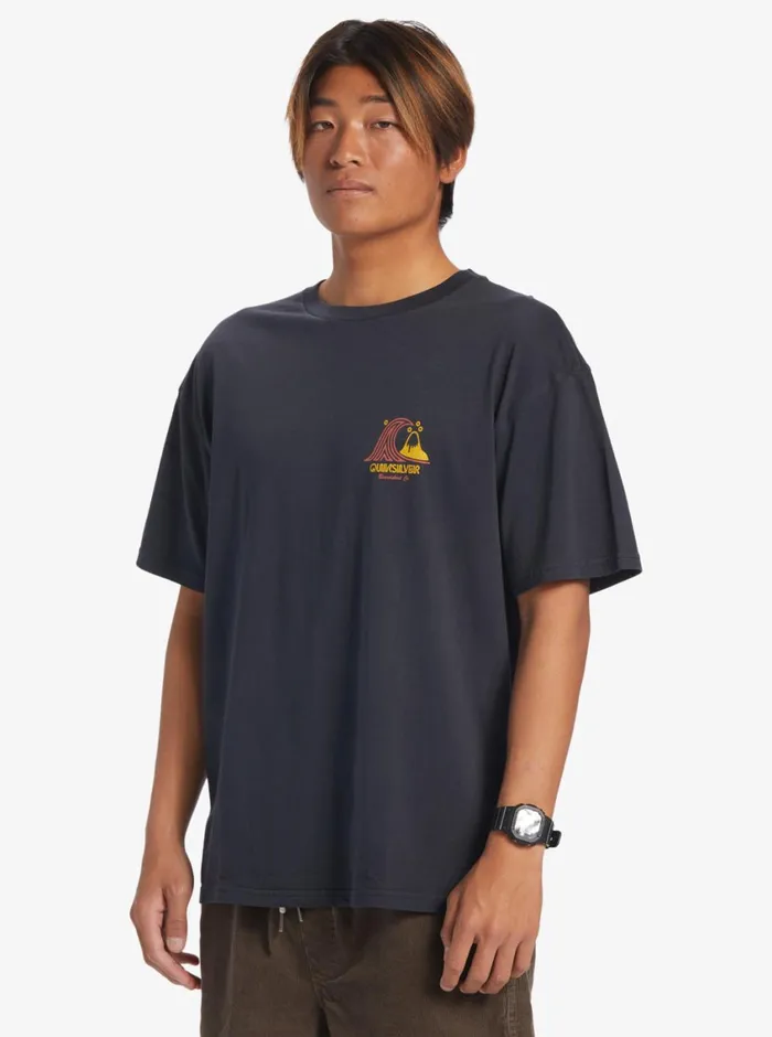 Quiksilver Roadways TShirt Tarmac Mens Tees Quiksilver Roadways TShirt Tarmac Mens Tees
