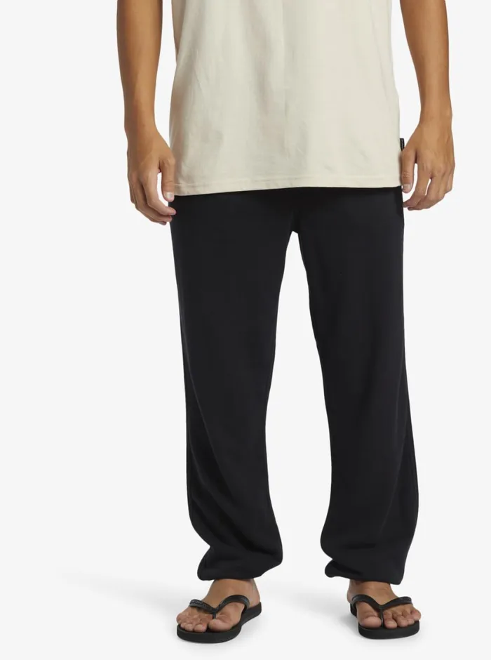 Quiksilver Salt Water Jogger Sweatpants Black Mens Pants Quiksilver Salt Water Jogger Sweatpants Black Mens Pants