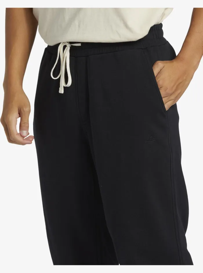 Quiksilver Salt Water Jogger Sweatpants Black Mens Pants Quiksilver Salt Water Jogger Sweatpants Black Mens Pants