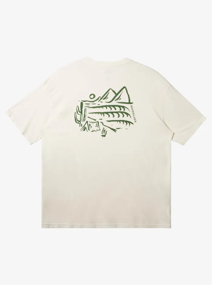 Quiksilver Silver Lining TShirt Birch Mens Tees Quiksilver Silver Lining TShirt Birch Mens Tees