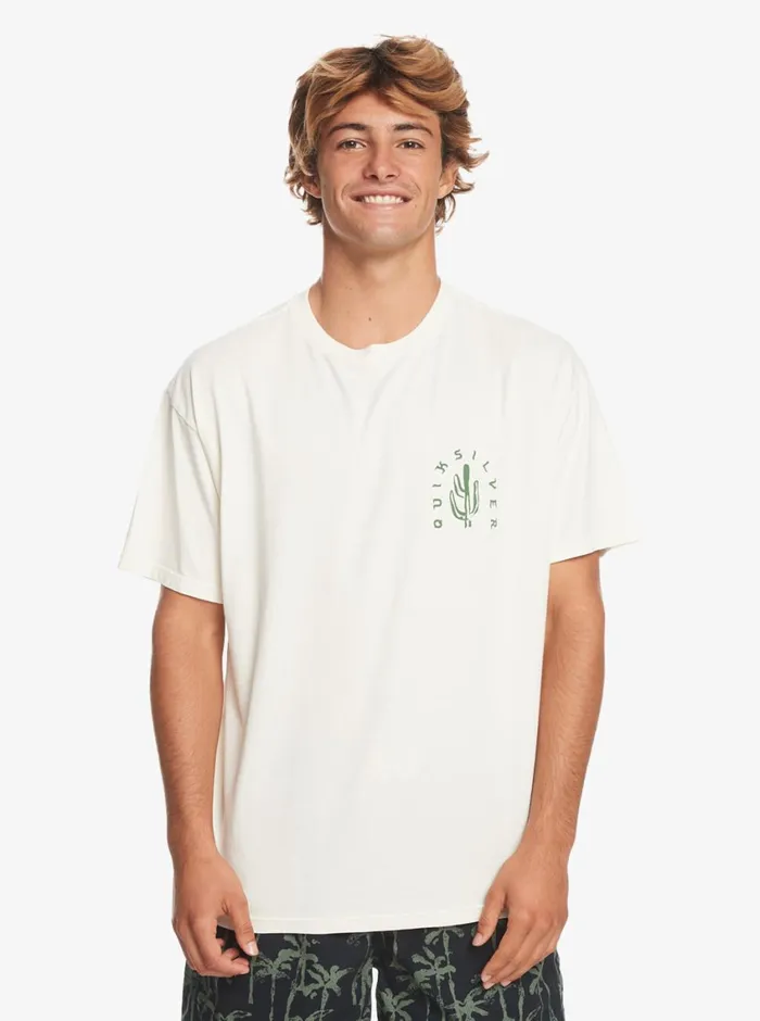 Quiksilver Silver Lining TShirt Birch Mens Tees Quiksilver Silver Lining TShirt Birch Mens Tees