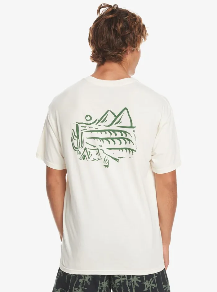 Quiksilver Silver Lining TShirt Birch Mens Tees Quiksilver Silver Lining TShirt Birch Mens Tees