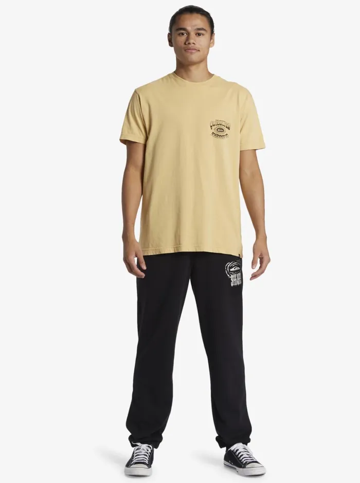 Quiksilver Smash and Grab Fleece Pant Sweatpants Black Mens Pants Quiksilver Smash and Grab Fleece Pant Sweatpants Black Mens Pants