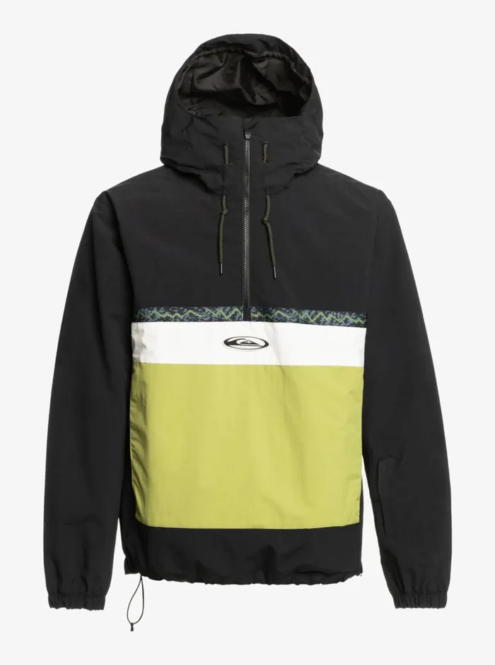 Quiksilver Steeze Technical Snow Jacket True Black Mens Snow Jackets Quiksilver Steeze Technical Snow Jacket True Black Mens Snow Jackets