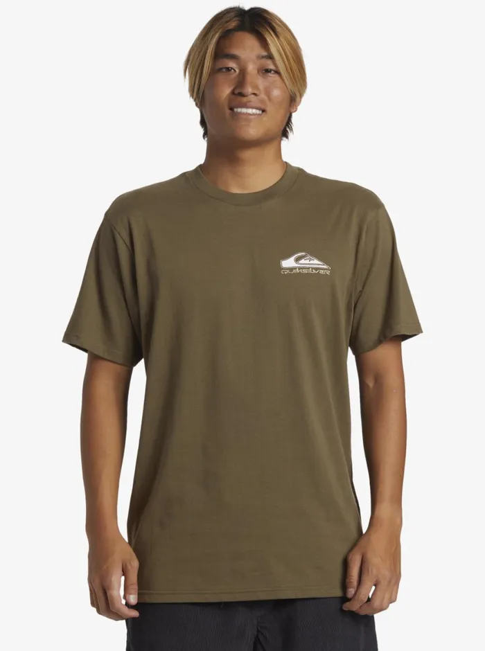 Quiksilver Step Up TShirt Grape Leaf Mens Tees Quiksilver Step Up TShirt Grape Leaf Mens Tees