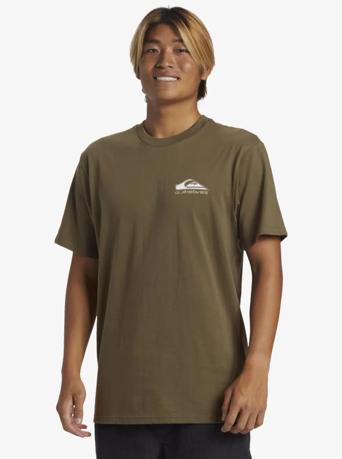 Quiksilver Step Up TShirt Grape Leaf Mens Tees Quiksilver Step Up TShirt Grape Leaf Mens Tees