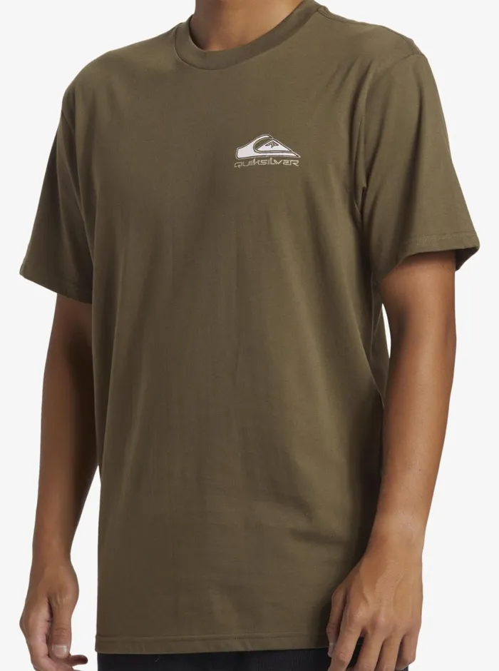 Quiksilver Step Up TShirt Grape Leaf Mens Tees Quiksilver Step Up TShirt Grape Leaf Mens Tees