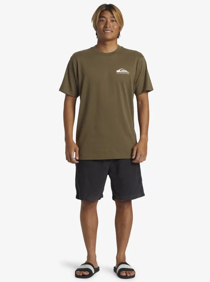 Quiksilver Step Up TShirt Grape Leaf Mens Tees Quiksilver Step Up TShirt Grape Leaf Mens Tees