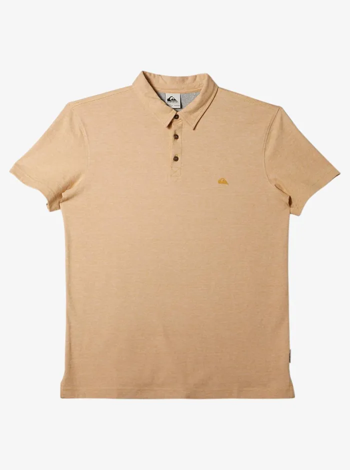 Quiksilver Sunset Cruise Polo Shirt Mustard Mens Shirts and Polos