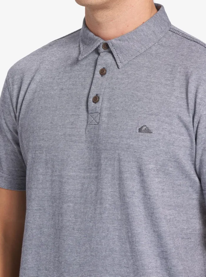 Quiksilver Sunset Cruise Short Sleeve Polo Shirt Parisian Night Mens Shirts and Polos
