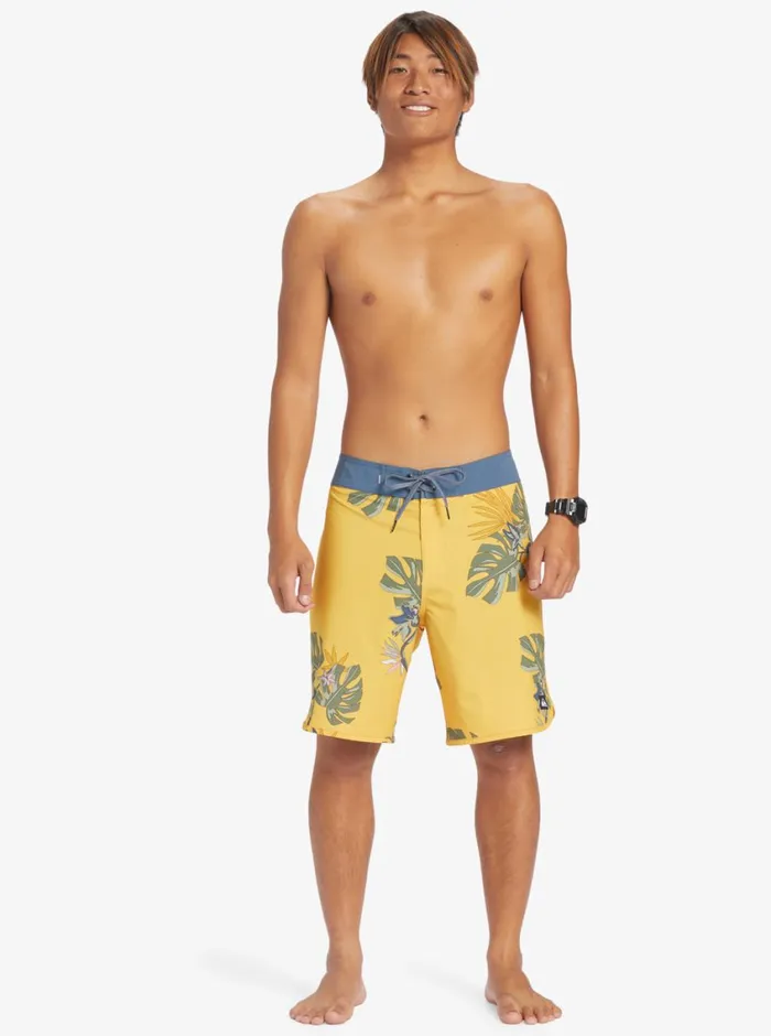 Quiksilver Surfsilk Scallop 19034 Boardshorts Yolk Mens Shorts and Amphibians Quiksilver Surfsilk Scallop 19034 Boardshorts Yolk Mens Shorts and Amphibians