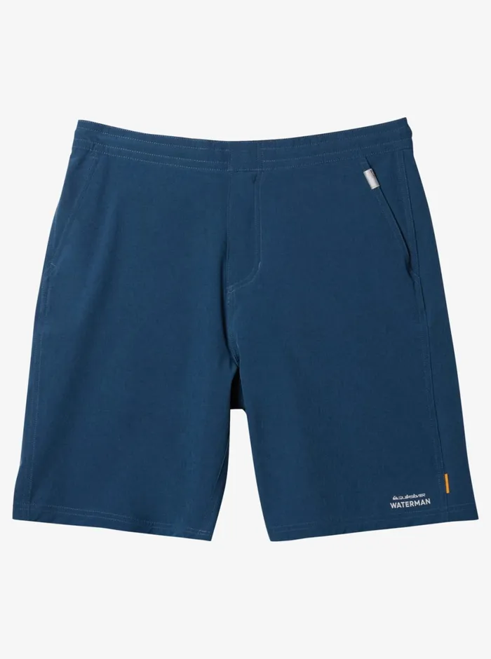 Quiksilver Suva Amphibian 20034 Hybrid Shorts Ensign Blue MensWaterman Amphibians Quiksilver Suva Amphibian 20034 Hybrid Shorts Ensign Blue MensWaterman Amphibians