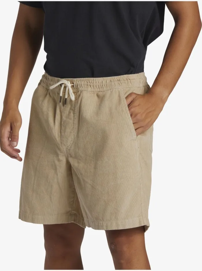 Quiksilver Taxer Corduroy Shorts Plaza Taupe Mens Shorts and Amphibians Quiksilver Taxer Corduroy Shorts Plaza Taupe Mens Shorts and Amphibians