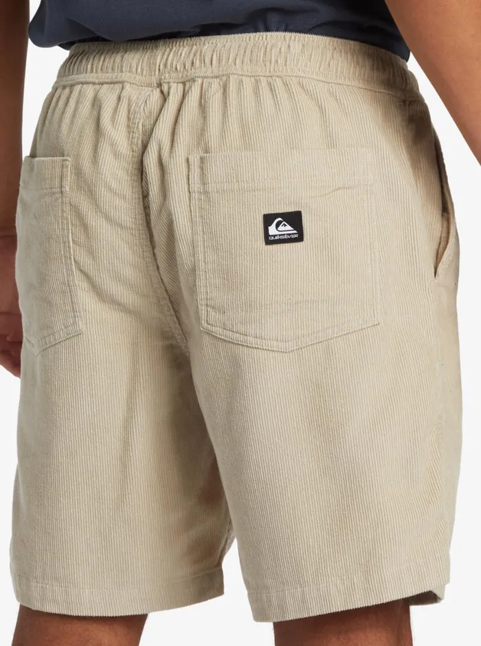 Quiksilver Taxer Corduroy Shorts Plaza Taupe Mens Shorts and Amphibians Quiksilver Taxer Corduroy Shorts Plaza Taupe Mens Shorts and Amphibians