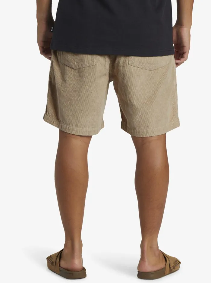 Quiksilver Taxer Corduroy Shorts Plaza Taupe Mens Shorts and Amphibians Quiksilver Taxer Corduroy Shorts Plaza Taupe Mens Shorts and Amphibians