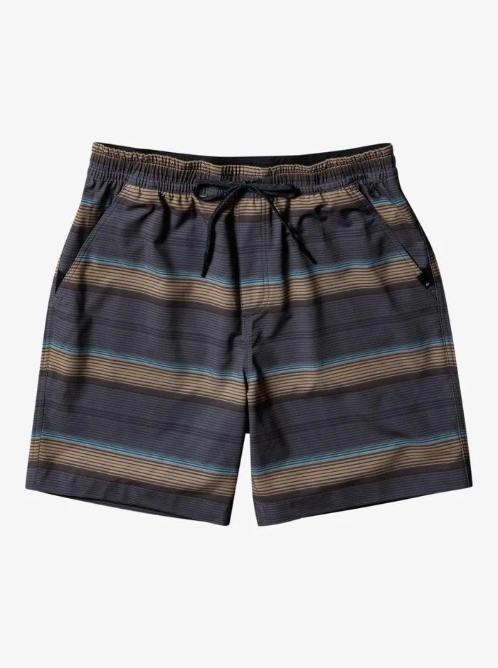 Quiksilver Taxer Print 18034 Amphibian Boardshorts Plage Mens Shorts and Amphibians