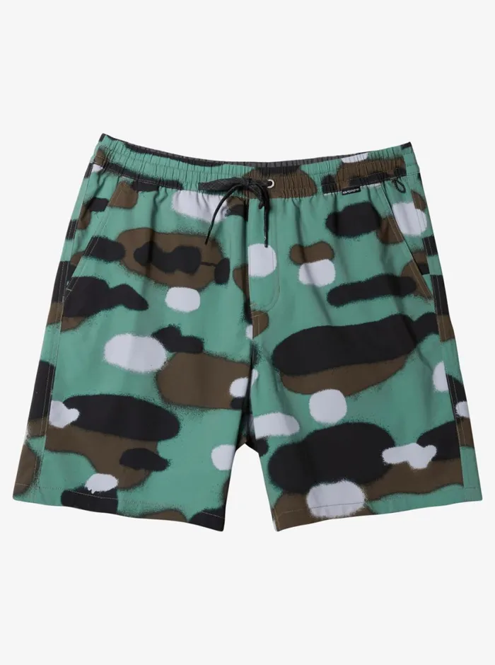 Quiksilver Taxer Print Amphibian 18034 Hybrid Shorts Camo Mens Shorts and Amphibians Quiksilver Taxer Print Amphibian 18034 Hybrid Shorts Camo Mens Shorts and Amphibians