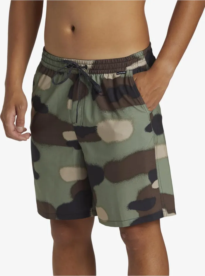Quiksilver Taxer Print Amphibian 18034 Hybrid Shorts Camo Mens Shorts and Amphibians Quiksilver Taxer Print Amphibian 18034 Hybrid Shorts Camo Mens Shorts and Amphibians