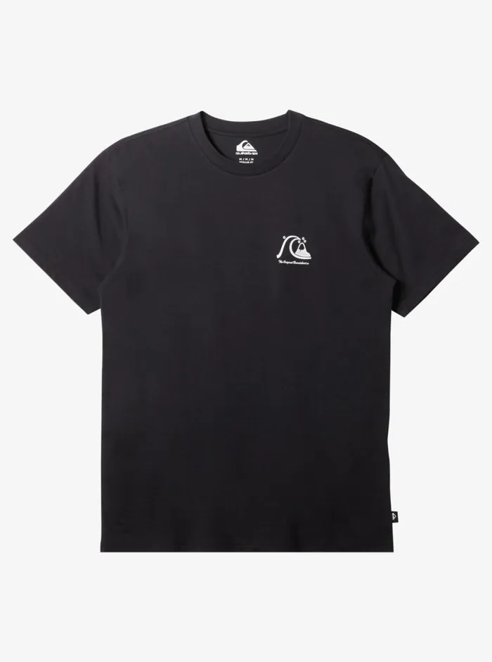 Quiksilver The Original Boardshort TShirt Black Mens Tees