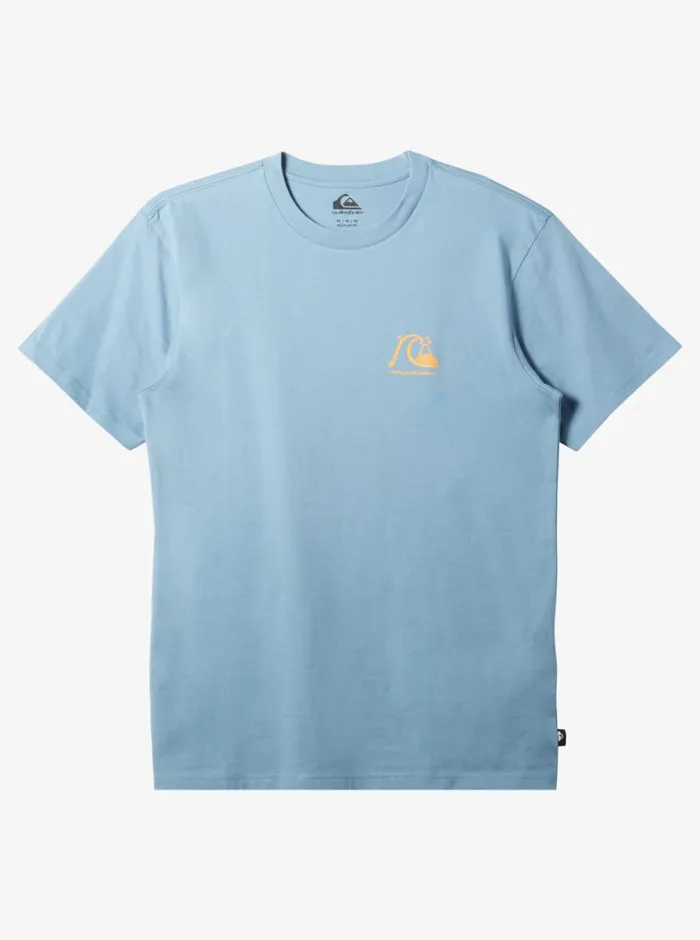 Quiksilver The Original Boardshort TShirt Blue Shadow Mens Tees