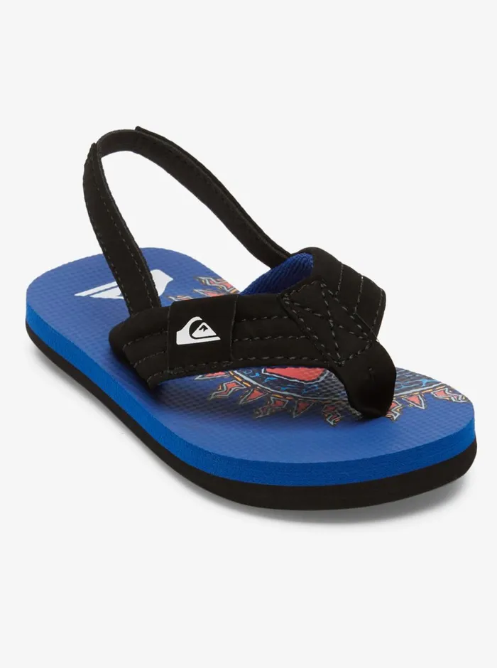 Quiksilver Toddler039s Molokai Layback Sandals Blue 7 Boys Sandals