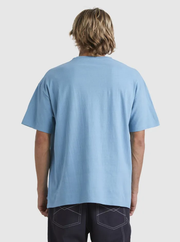 Quiksilver Trident TShirt Adriatic Blue Mens Tees