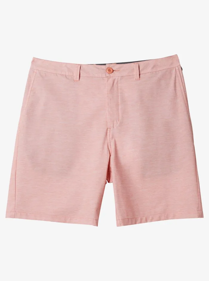 Quiksilver Union Heather Amphibian 20034 Hybrid Shorts Canyon Clay Mens Shorts and Amphibians Quiksilver Union Heather Amphibian 20034 Hybrid Shorts Canyon Clay Mens Shorts and Amphibians