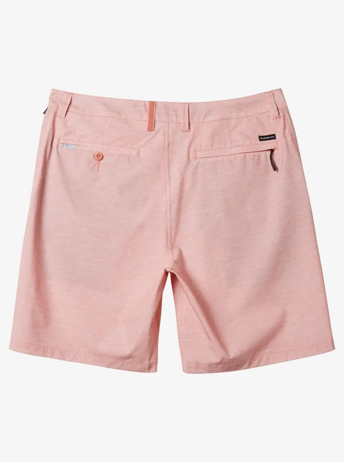 Quiksilver Union Heather Amphibian 20034 Hybrid Shorts Canyon Clay Mens Shorts and Amphibians Quiksilver Union Heather Amphibian 20034 Hybrid Shorts Canyon Clay Mens Shorts and Amphibians